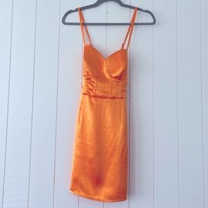 NWT WildFable Orange Dress - Size XS (Fits like a XS/Small)